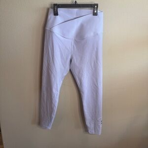 NWOT Peloton Cadent Cross Front Leggings Women's Lilac Purple Activewear size L